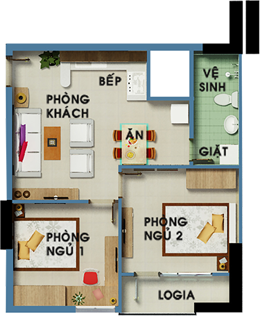 TỔNG QUAN CĂN HỘ THE USEFULL